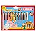 STABILO woody 3in1 MultiTalented Pencil Pack of 10 Birthday Edition Assorted Colours with Sharpener - Image 3