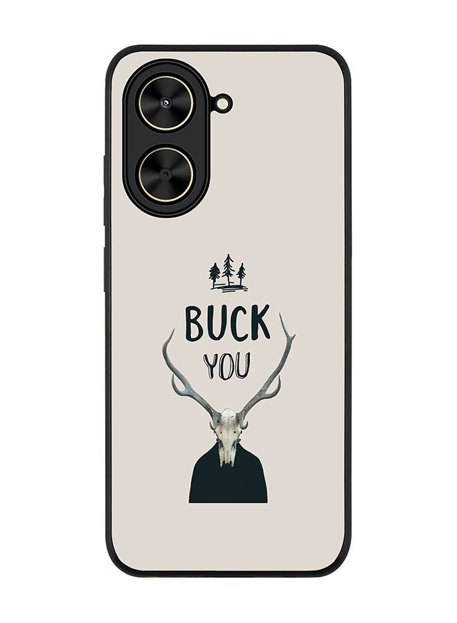 Stylizedd For Xiaomi Poco C71 / Redmi A5 4G Case,Slim fit Camera Protection, Shockproof Thin Phone cover  - Buck You