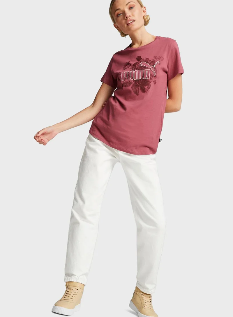 PUMA Ess+ Frozen Flower Women T-shirt