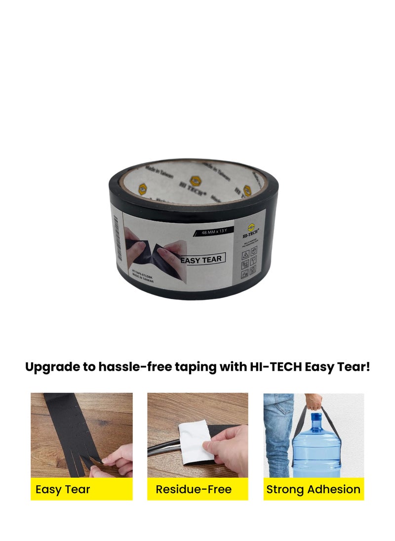 Hi-Tech Easy Tear Tapes – Heavy-Duty Adhesive, Residue-Free, Multipurpose for Office and Home use.  - Image 4