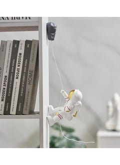 Excefore Astronauts Wall Sculpture Climber Figurines, Modern Home Decor, Outer Space Theme Decoration, 3D Wall Decor for Children's Room, Study Room, Bathroom, Climbing Astronaut Wall-Hanging Decor  - Image 1