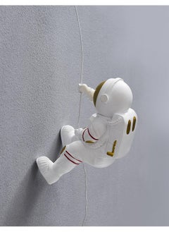 Excefore Astronauts Wall Sculpture Climber Figurines, Modern Home Decor, Outer Space Theme Decoration, 3D Wall Decor for Children's Room, Study Room, Bathroom, Climbing Astronaut Wall-Hanging Decor  - Image 4