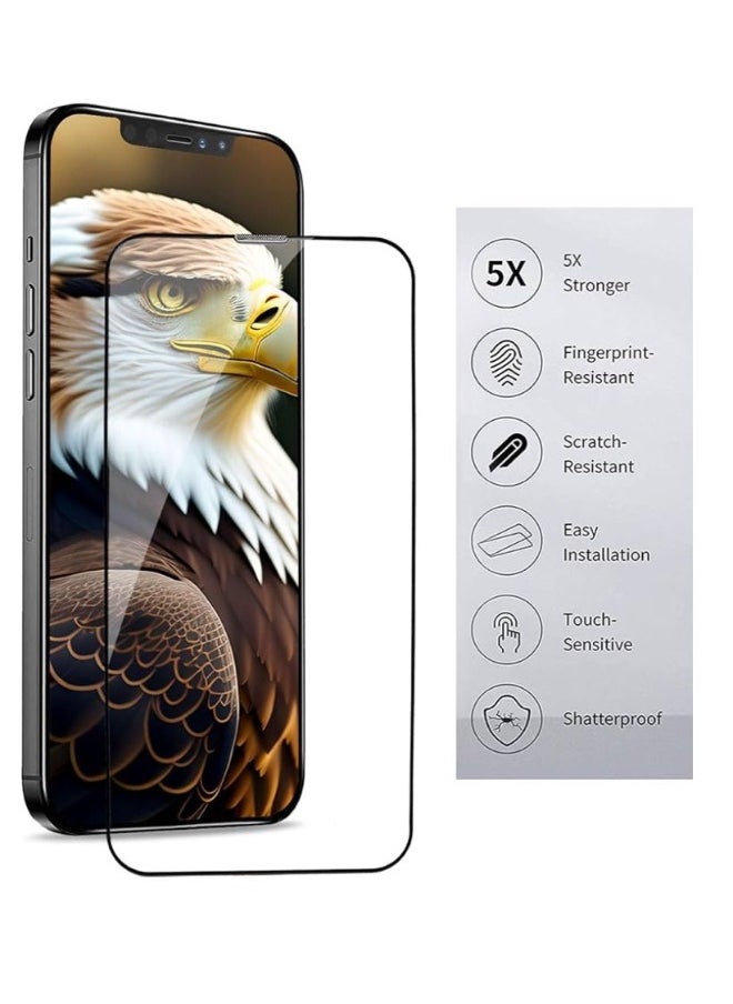 ماركة غير محددة - واقي شاشة سيراميك لآيفون 16 برو ماكس (iPhone 16 Pro Max) مضاد للكسر و الخدش و بوضوح عالي, حماية قصوى للشاشة من الخدوش والكسر من بيتر - Image 1
