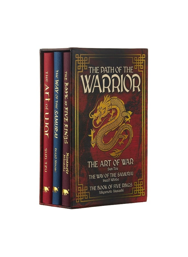null - The Path of the Warrior Ornate Box Set: The Art of War, The Way of the Samurai, The Book of Five Rings - Image 1