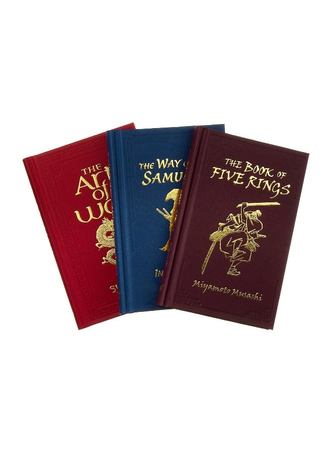 null - The Path of the Warrior Ornate Box Set: The Art of War, The Way of the Samurai, The Book of Five Rings - Image 1