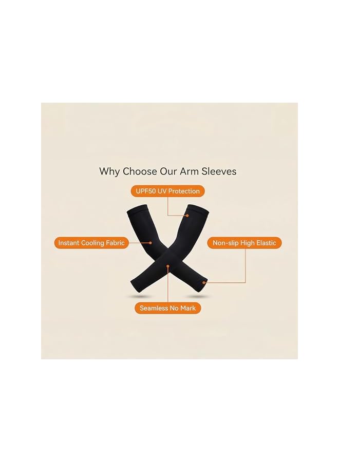 jaexest mens Arm Sleeves 89% polyester 11% (pack of 2) - Image 4