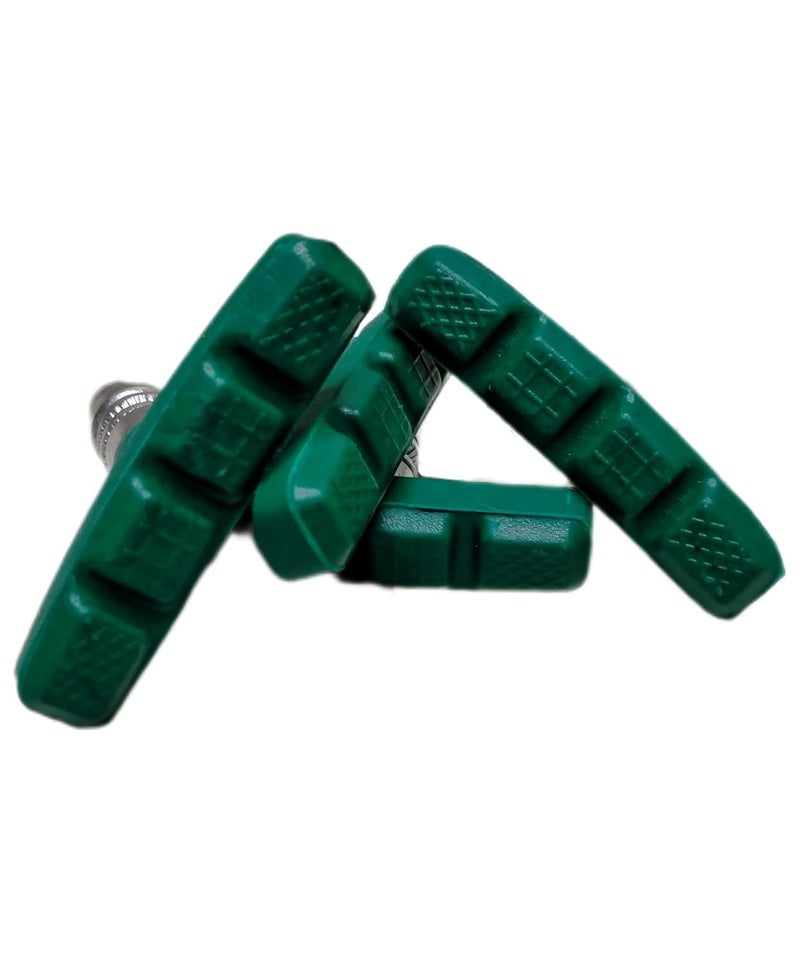CYIDER Enhance Your Cycling Performance with V-Brake Power Brake Shoes/Rubber: Shoes/Rubber for Optimal Bicycle Braking Efficiency Colours According to Stock - Image 4