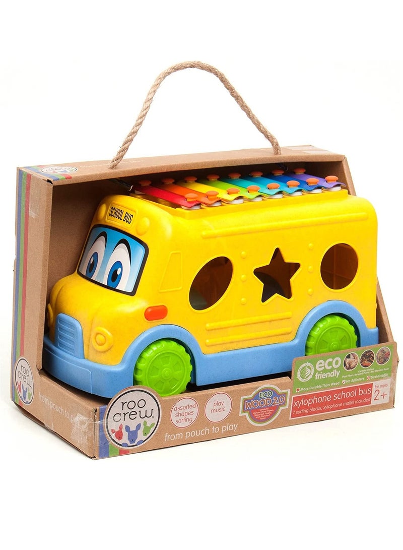 roo crew Roo Crew -Shape and Short School Bus Xylophone - Image 1