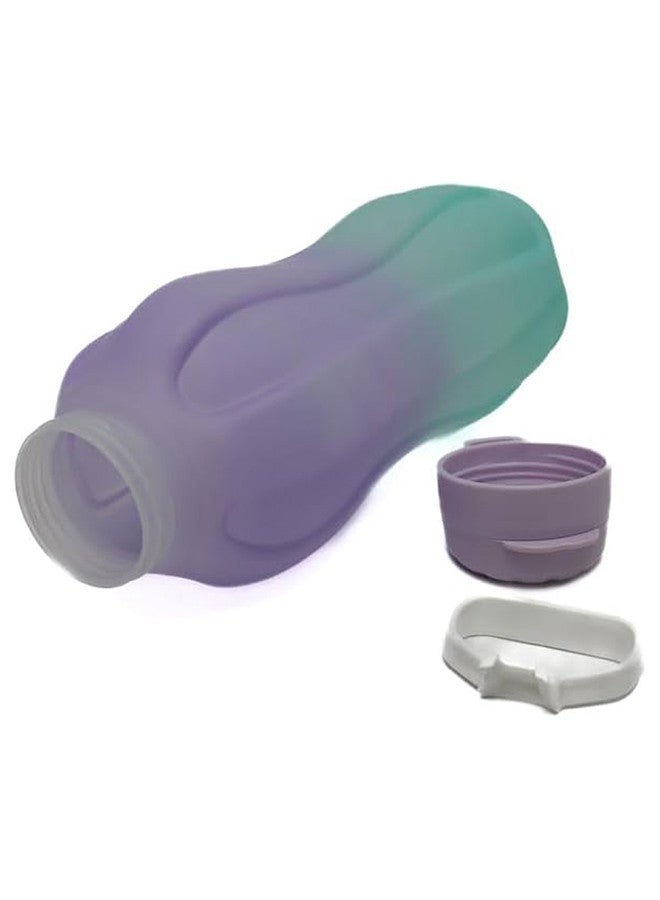 CATANES Sports Water Bottle, Bpa Free Leakproof Motivational Water Bottle For Travel, Outdoor Workout, Home, School, Gym, Yoga, Office/ Multicolor 1000Ml 8x8x29 Cm - Image 2