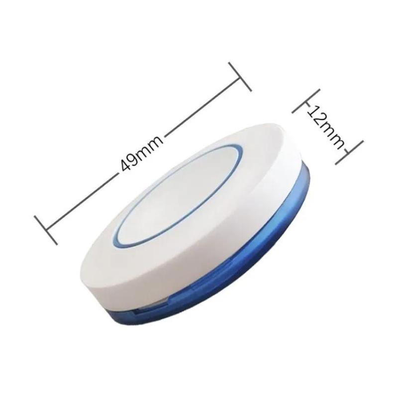 Smart Switch: White Plastic 2-Pack, Wireless 433MHz Remote Control, 50M Range - Toggle Mode, 10A Max Current, Memory Function, Light Switch for Home Electrical Appliance & Lighting Control - Image 5