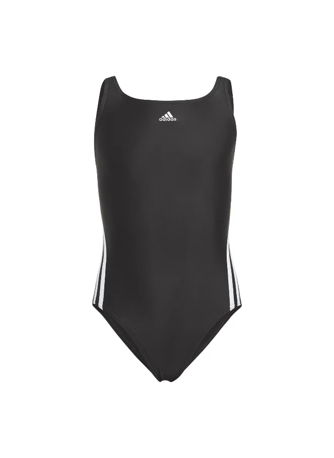 Adidas 3S Swimsuit Black Swim Swimwear 1824