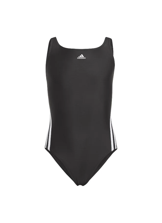 Adidas 3S Swimsuit Black Swim Swimwear 1824