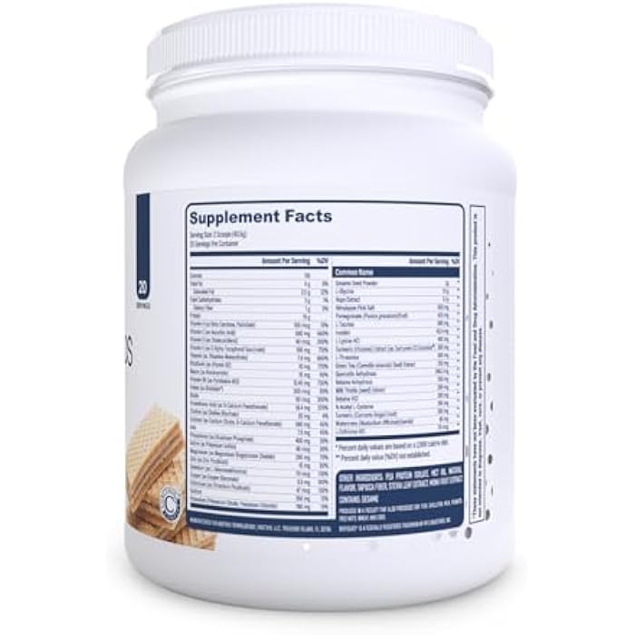 NuEthix Formulations Medipure DS with Pea Protein Phase 1 & 2 Detoxification System, Supplement to Help Support The Body’s Natural Detoxification Process, Vanilla Wafer (Non-Caffeinated), 20 Servings - Image 3