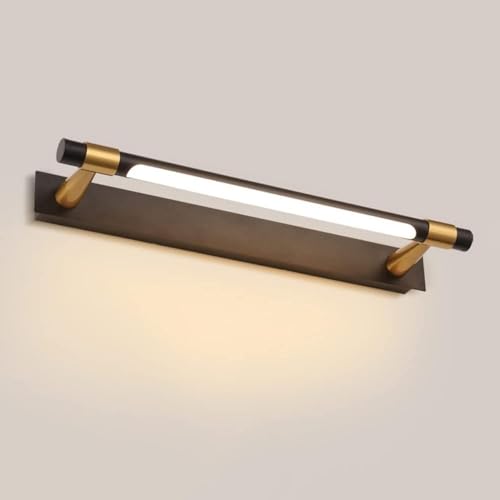 JACKAL® 12W LED 3in1 Mirror Lights (Black Gold Body), Adjustable Bathroom Vanity Sconce Makeup Wall Light, Dressing Table Cabinet Picture Photo Frame Lights (White, Warm White, Natural White) - Image 2