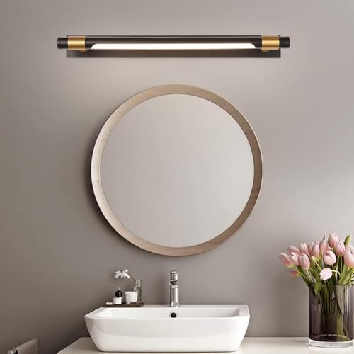 JACKAL® 12W LED 3in1 Mirror Lights (Black Gold Body), Adjustable Bathroom Vanity Sconce Makeup Wall Light, Dressing Table Cabinet Picture Photo Frame Lights (White, Warm White, Natural White) - Image 1