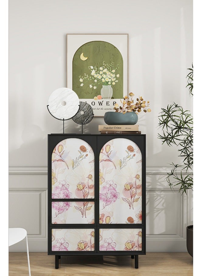 Anna Eco-friendly Moisture-Resistant and Oil-Proof Self-Adhesive Wallpaper with Colorful Patterns for Home Decoration - Image 4