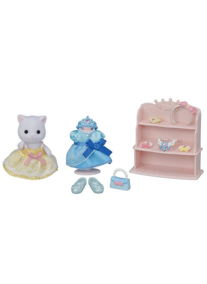 Calico Critters Princess Dress Up Set Dollhouse Playset With Figure And Accessories  - Image 1