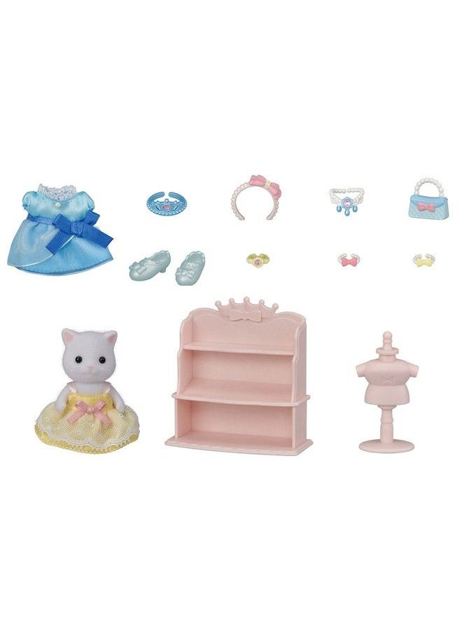 Calico Critters Princess Dress Up Set Dollhouse Playset With Figure And Accessories  - Image 3