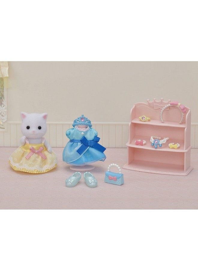Calico Critters Princess Dress Up Set Dollhouse Playset With Figure And Accessories  - Image 4
