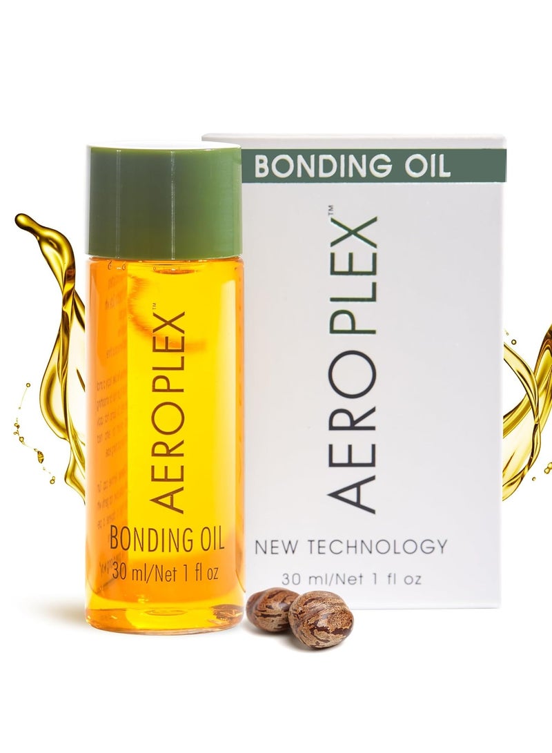 TRIDESIGN TRI Design Aeroplex Bonding Oil - Repairs, Promotes Growth & Prevents Breakage - Silky Serum for Dry, Damaged & Frizzy Hair - Travel Size 30ml - Salon-Tested with UV & Heat Protection  - Image 1