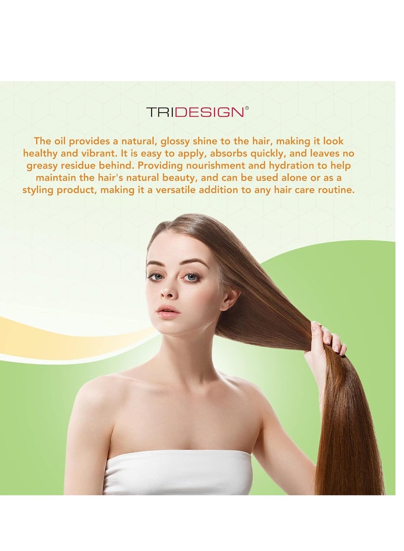 TRIDESIGN TRI Design Aeroplex Bonding Oil - Repairs, Promotes Growth & Prevents Breakage - Silky Serum for Dry, Damaged & Frizzy Hair - Travel Size 30ml - Salon-Tested with UV & Heat Protection  - Image 5