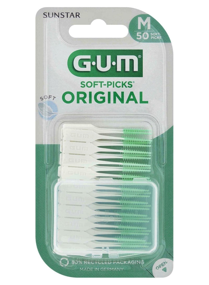 SUNSTAR Gum Soft-Picks Original M Interdental Brush - Image 1