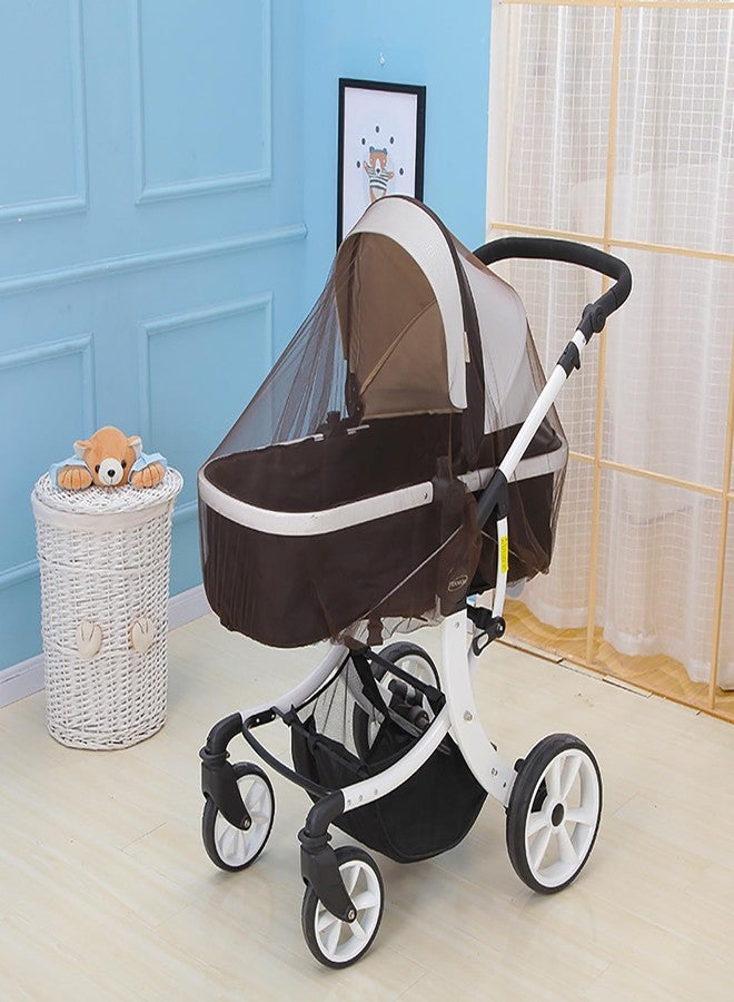 Vawolecy Mosquito Net for Baby Stroller 2 Pack, Universal & Breathable Bug Net for Car Seat, Bassinets,Mini Crib, Carseat Insect Protection - Image 2