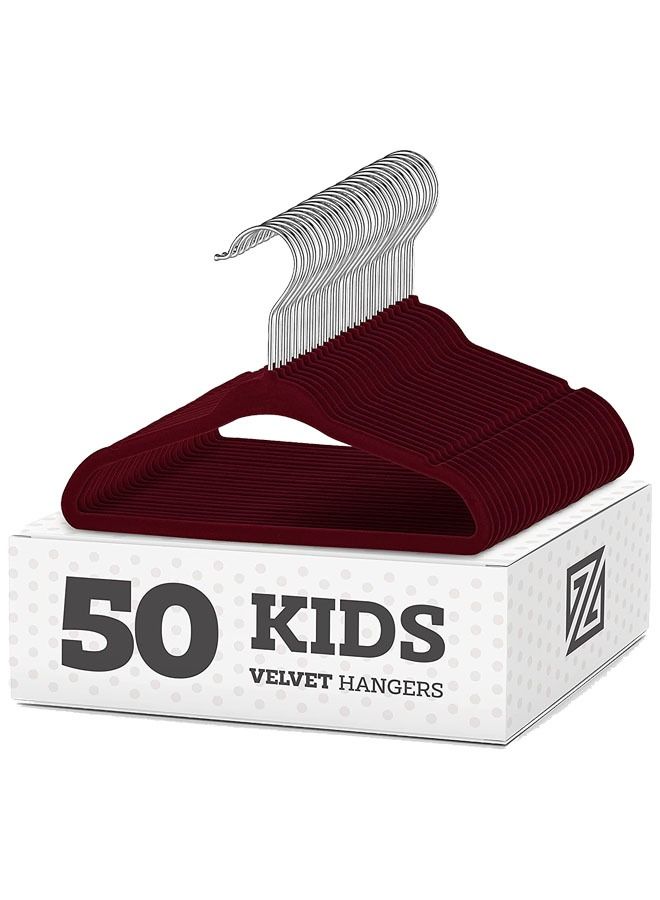 ZOBER kids velvet hanger 50 pack - Image 1