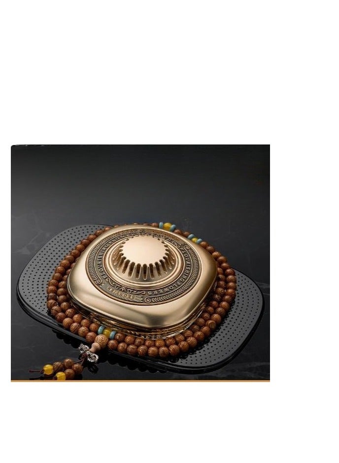 Car Aromatherapy Three Piece Set (Fragrance+Anti Slip Pad+Wooden Bracelet)  - Image 2