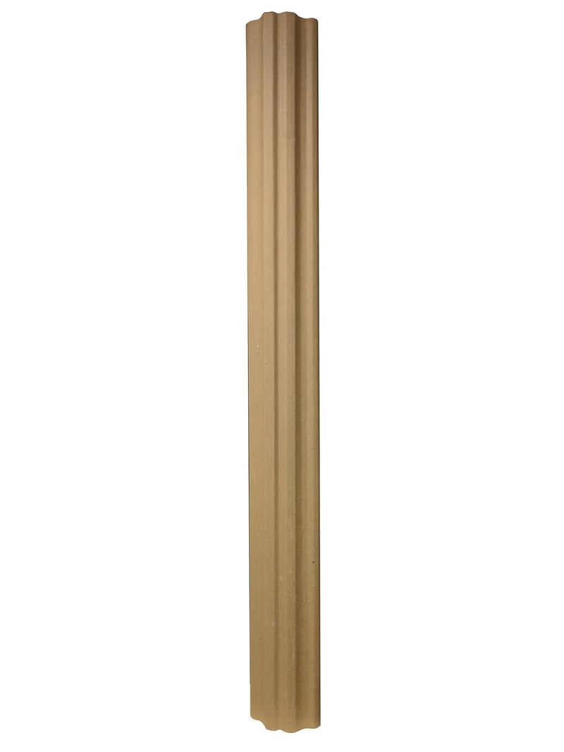Ram Board RBJP 60 Brown Fiberboard 60" Ram Jamb, Door Jamb Protection - Image 1