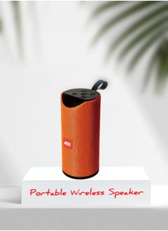 ASD Super Bass Portable Wireless Speaker ASD-249 with FM Radio, BT Connection, SD Card, Splash and Handsfree - Orange  - Image 4