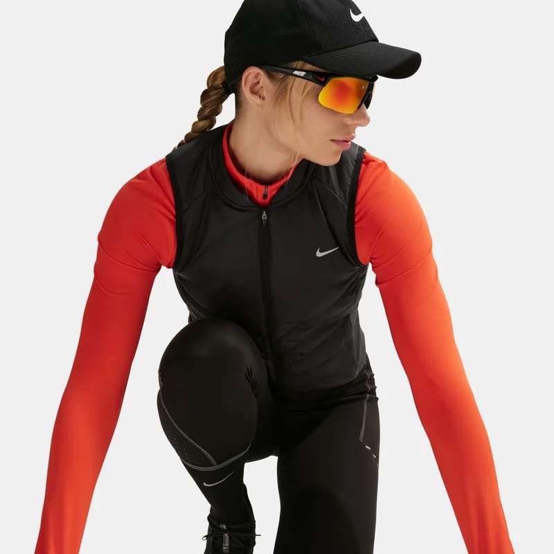Nike Black Women's Tempo Repel Running Vest for Women | Best Price UAE
