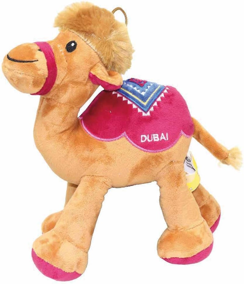 FITTO Camel Stuffed Plush Toy – Soft and Cuddly Camel Teddy for Kids, Babies, Durable Cotton Design, Ideal for Playtime, Room Décor, and Collectible Plush Toy Gift - Image 1