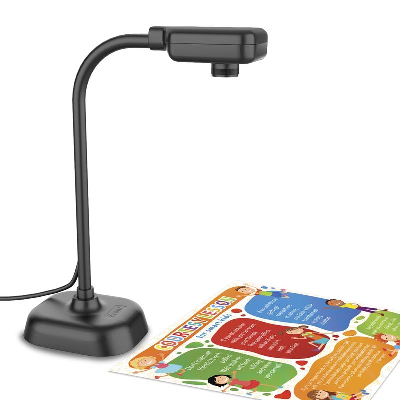 Gawervan Document Camera for Teachers and Classroom Gawervan USB WebcamDoc Camera Builtin Mic Mac OS Windows Chromebook Compatible for Live Demo Web Conferencing Distance Learning Remote Teaching - Image 2