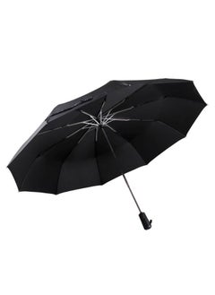 Fully Automatic Folding Umbrella Black