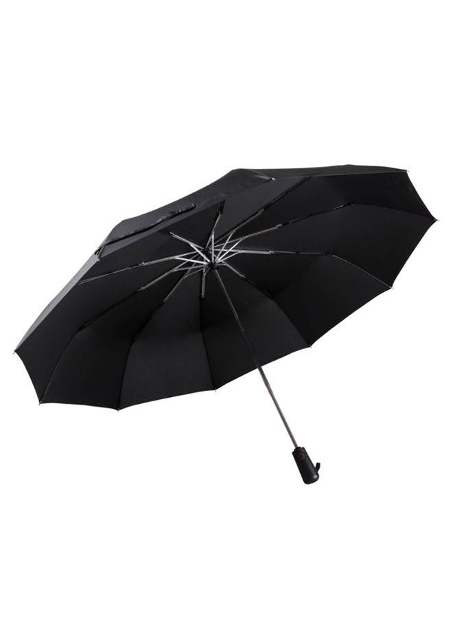 NIBEMINENT - Fully Automatic Folding Umbrella Black - Image 1