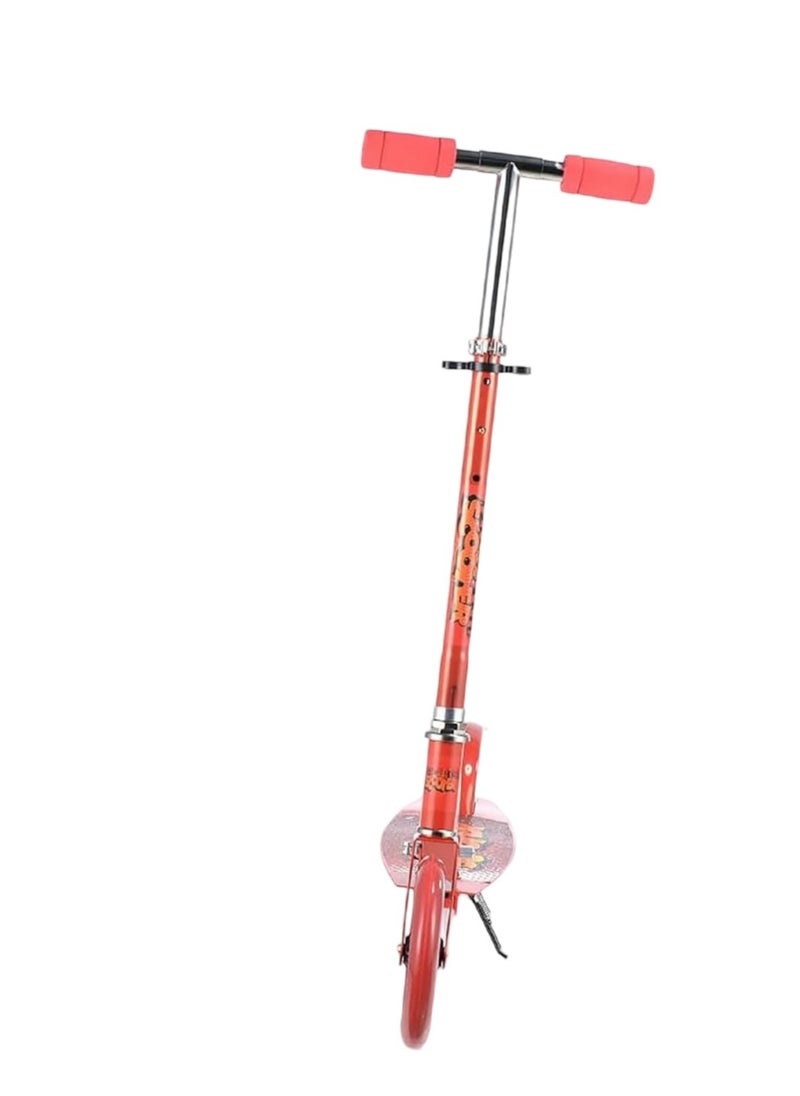 Generic Scooter for Adult Youth Kids - Foldable Adjustable Portable Ultra-Lightweight - Red  - Image 3