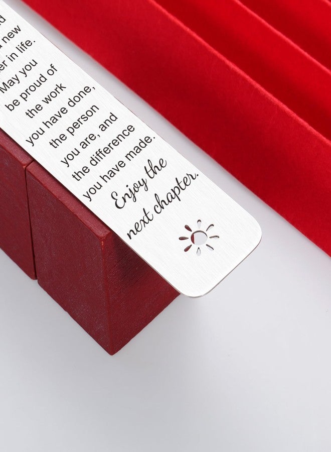 Vanlovemac Coworker Leaving Gifts for Women Farewell Going Away Goodbye Gifts for Coworkers Friends Boss Retirement Gift for Woman Teacher Goodbye Things Gifts for Colleagues You Will Be Miss Compass Bookmark - Image 3