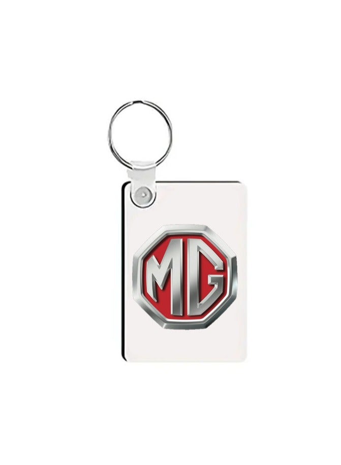 ام جي سلسلة مفاتيح بتصميم سيارة ام جي أنيقة وحديثة إكسسوار سيارة رائع وهدية جميلة