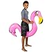 PoolCandy Miami Flamingo RideOn Inflatable Swim Noodle Pool Float 64 Inch Pink Animal Water Lounger with Photo RealPrint Design Heavy Duty PVC Buoyancy Aid Supports Up to 200 lbs - Image 3