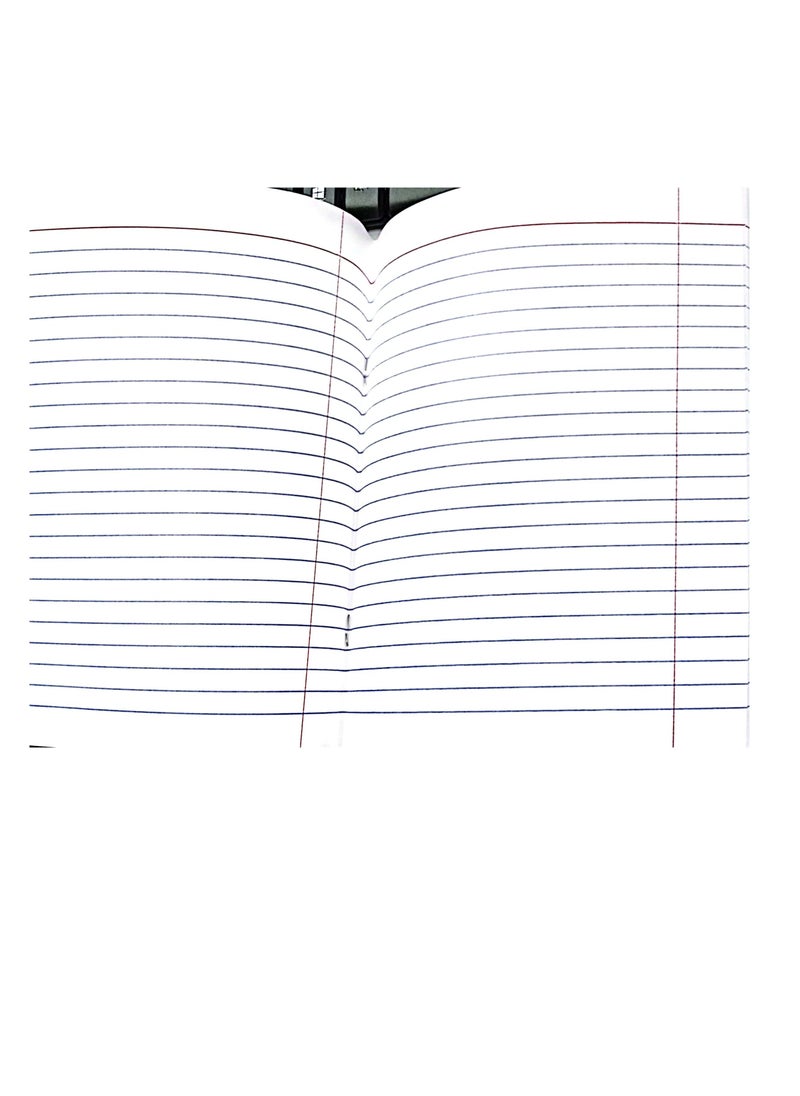 Psi - Single Line Exercise Book With Right Margin 100 Pages Yellow - Image 1