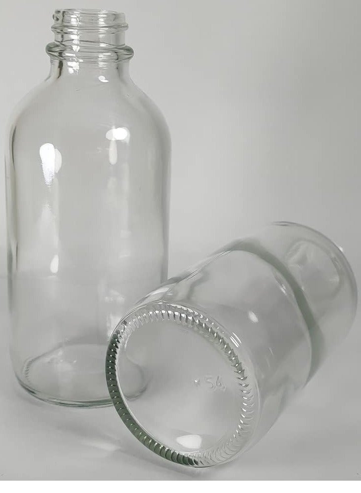 Luxoraq 150ml Glass Bottles with Black Plastic Lids, 6 Pcs– Leak-Proof Small Round Glass Jars for Water, Juice, Oil, Spices, Condiments, DIY Beauty Products, Kitchen Storage, Travel, and Pantry Organizer - Image 5