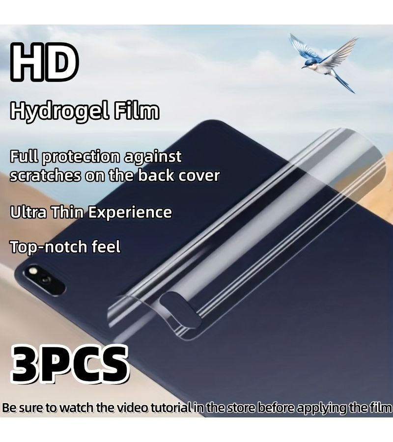 Screen Protector Back Film For Galaxy Tab A7 Lite 3 Pack HD Hydrogel TPU - Image 1