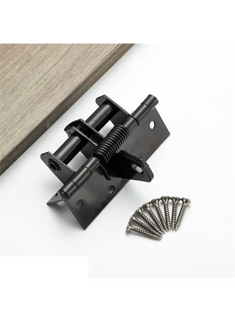 VENIVA VENIVA 3 in 1 Automatically Door Hinge Lock Automatic SelfClosing Door Hinges Heavy Duty Spring Door Closer Multifunctional Door Closing Hinge 90 Degrees Positioning Soft Close Spring Hinge  - Image 4