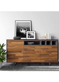 WISDOM WISDOM Self Adhesive Vinyl Wood Graingeometric Wallpaper For Furniture Vinyl Stickers Wooden Door Desktop Wall Papers Kitchen-Cupboard/Shelf Liner Sheet(24 X 100 Inch,Wood Box),Brown  - Image 4