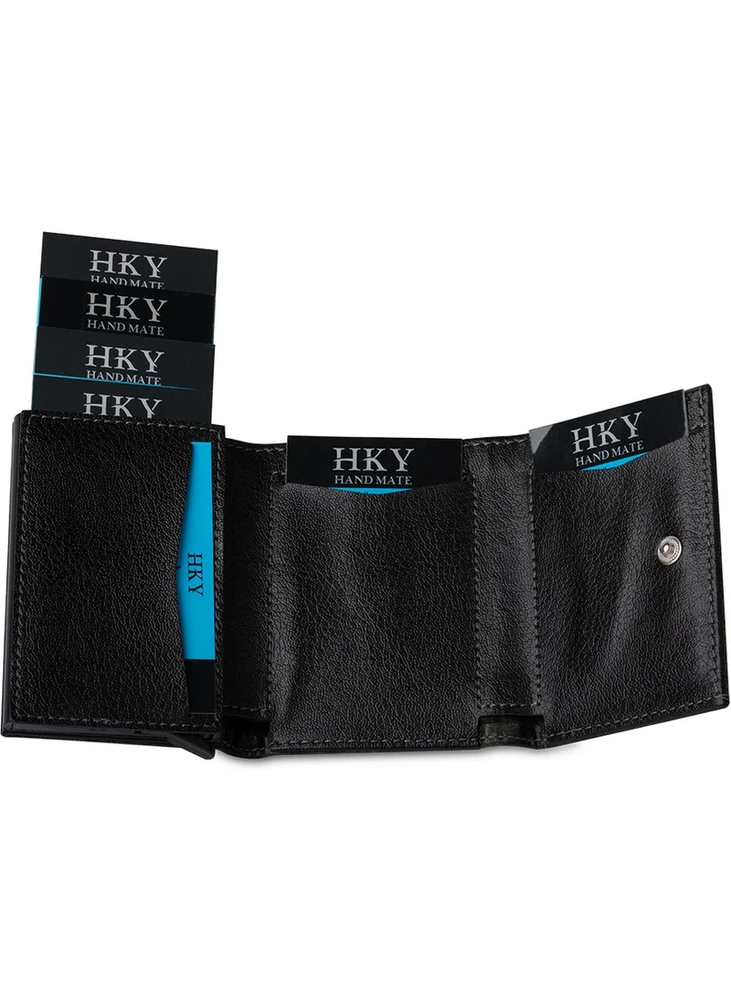 اتش كي واي Personalized Artificial Mechanism Card Holder & Wallet Pen Keychain Gift