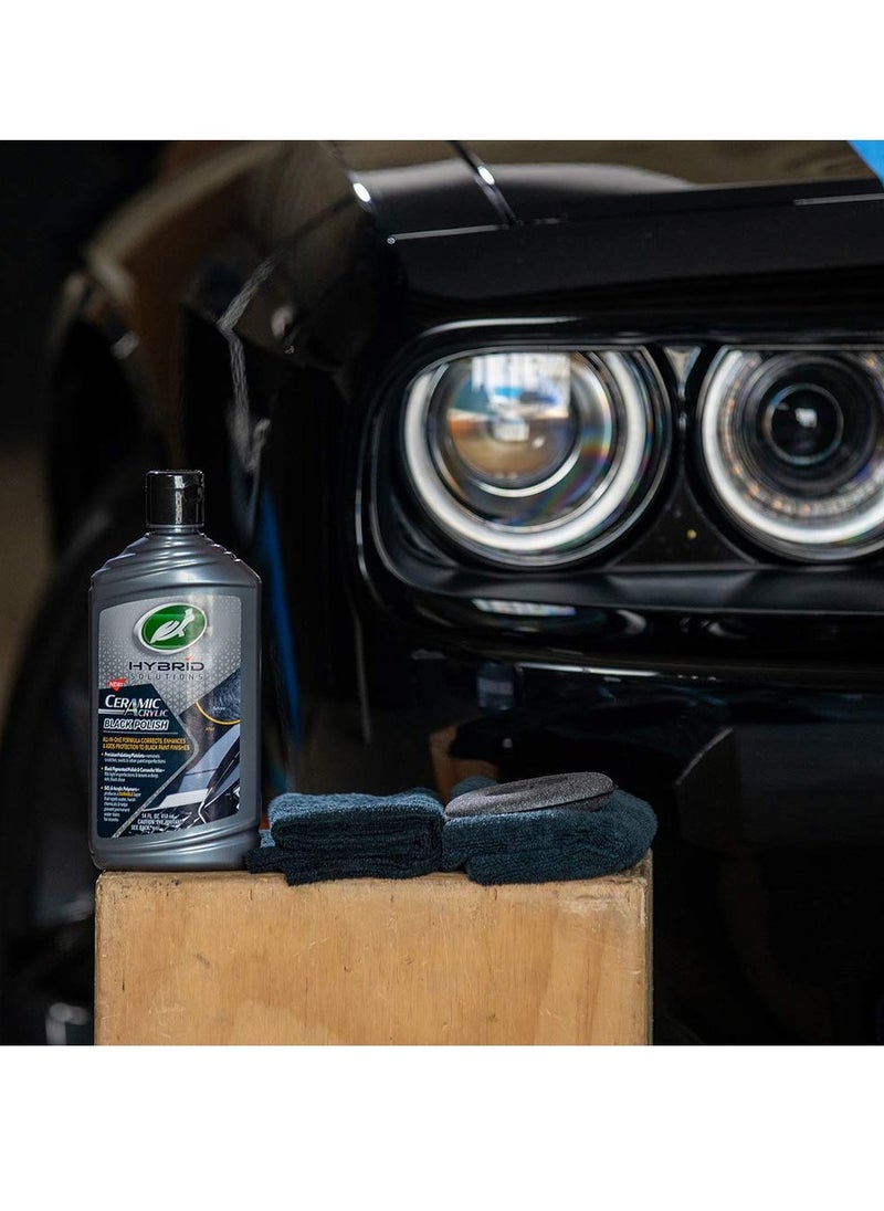 TurtleWax Hybrid Solutions Ceramic Acrylic Black Polish  - Image 5