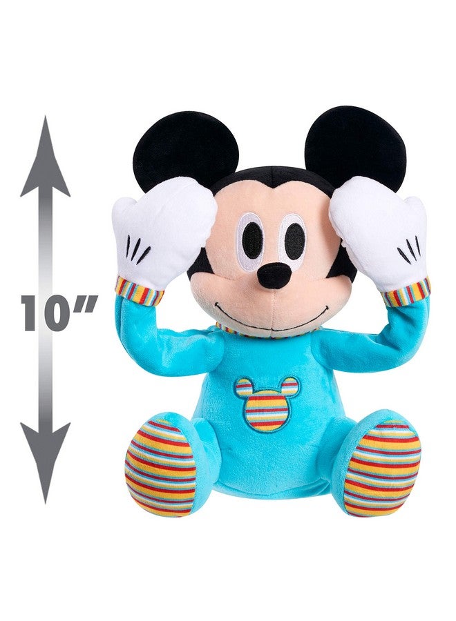 Disney baby Disney Baby Peek-A-Boo Plush, Mickey Mouse, Officially Licensed Kids Toys for Ages 09Month by Just Play  - Image 5