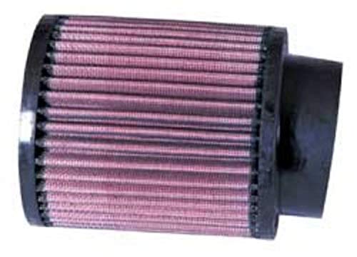 K+N K&N High-Flow Original Lifetime Universal Clamp-On Air Filter: High Performance, Premium, Washable: Flange Diameter: 3 In, Filter Height: 5 In, Flange Length: 1 In, Shape: Round, RB-0910 - Image 1