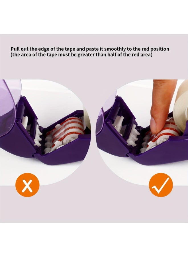 Eagle Automatic Tape Dispenser, Tape Gun Single Handheld Design perfect for Home Gift Wrapping, Free 1 Roll of  0.75 Inch (19 mm) Tapes - Image 5